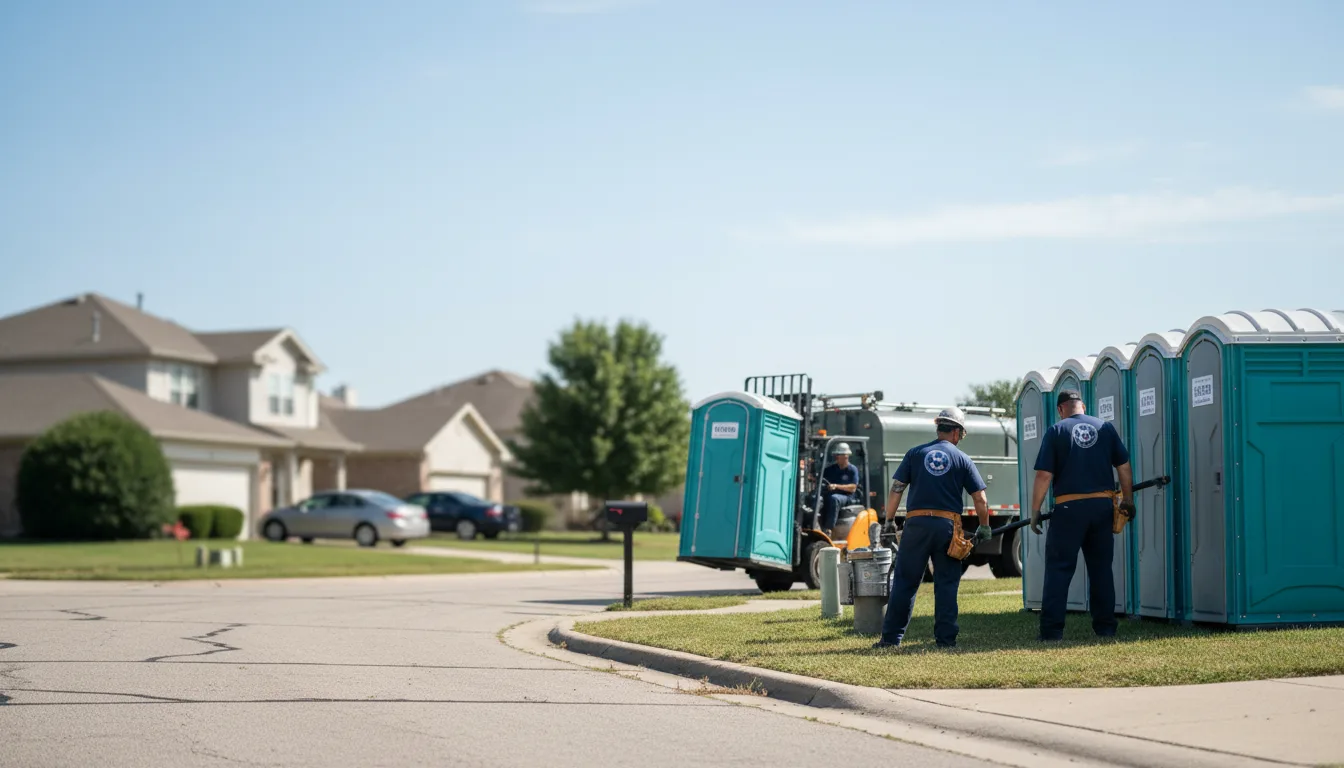 Porta Potty Rental in Taswell, IN near me